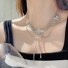 Retro fashionable earrings, small design necklace, genuine advanced accessory, high-quality style