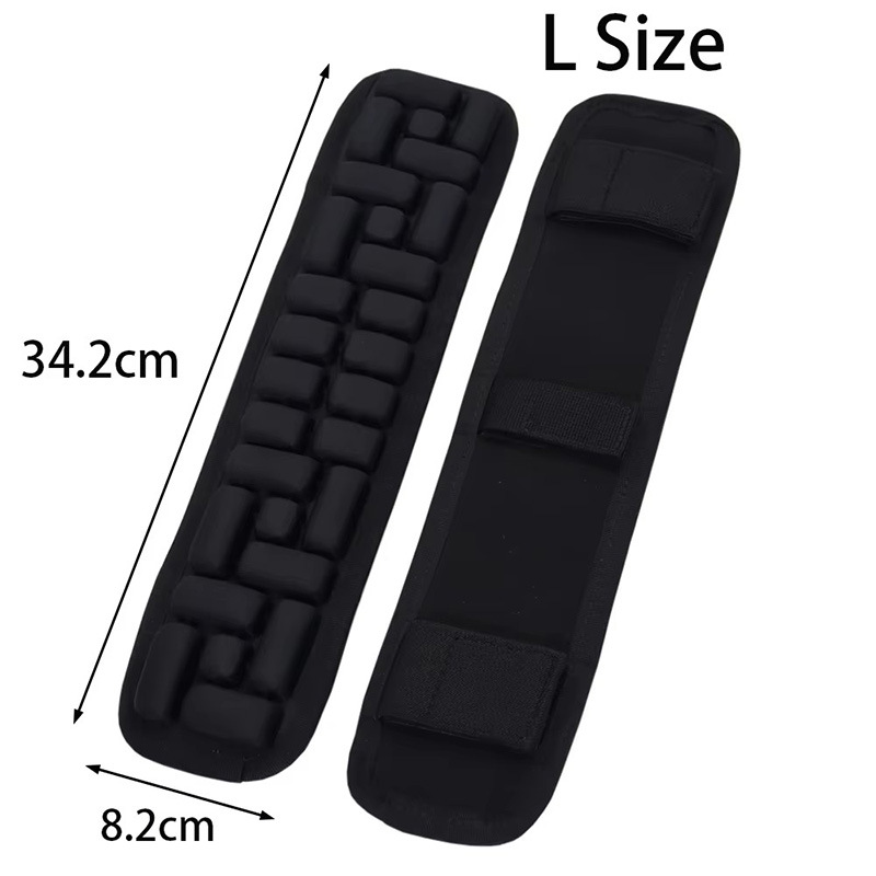 Gravitational non-slip monolithic shoulder pads