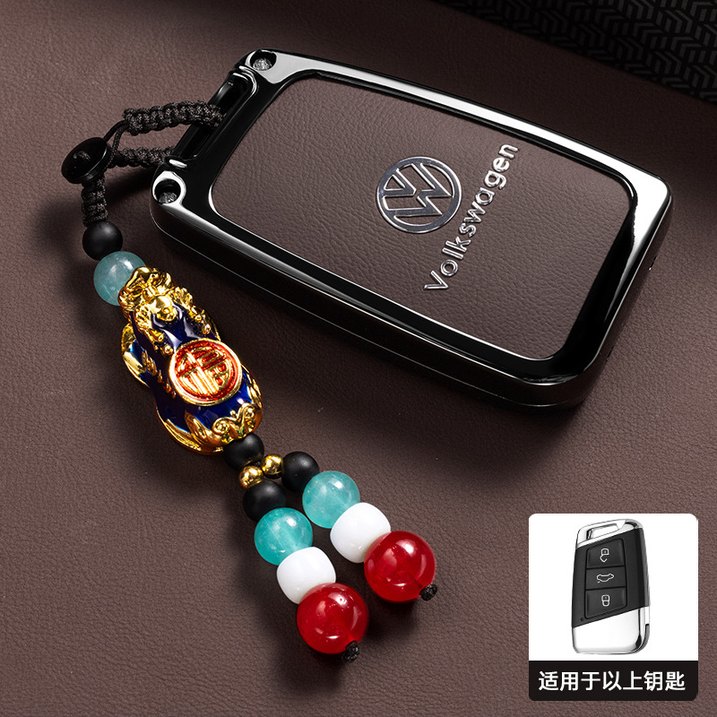 C 스타일 싱글 쉘 모카 브라운 + 파인 비즈