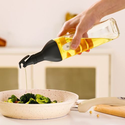 Waltz glass square seasoning bottle kitchen label oil pot oil vinegar bottle multi-purpose soy sauce bottle new seasoning bottle
