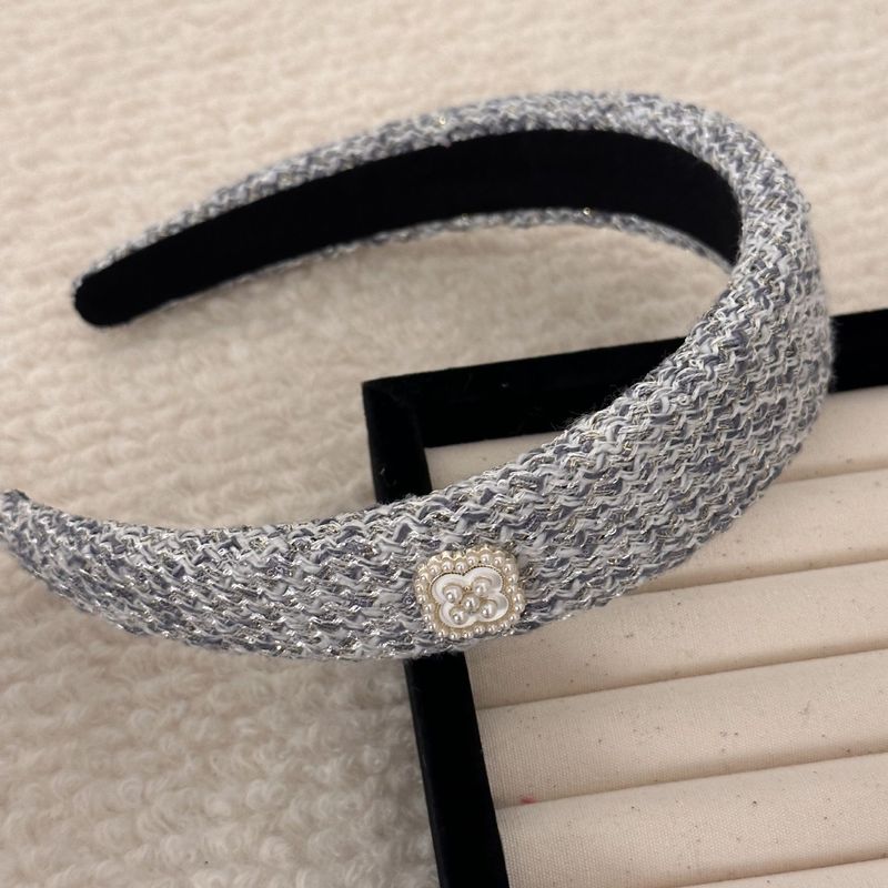 韓国の美ラードの金のカチューシャの女性の秋冬の高級感の洋気のファッションの高い頭のトップのカチューシャの外出のカチューシャの髪飾り|undefined
