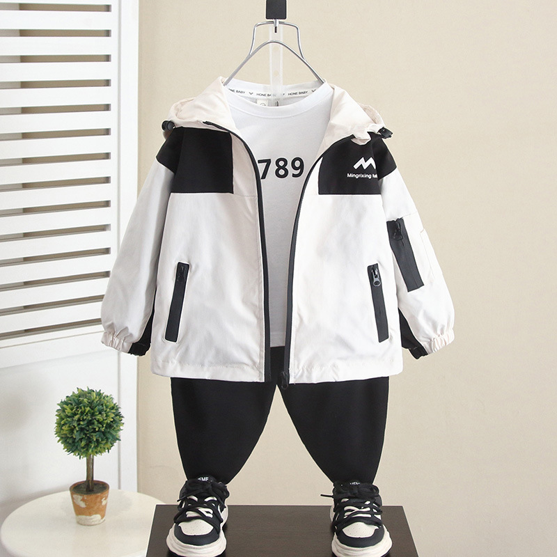 6306 Chaqueta de otoño para niños 2025 Chaqueta casual de primavera y otoño para niños nuevos Chaqueta de otoño para bebés