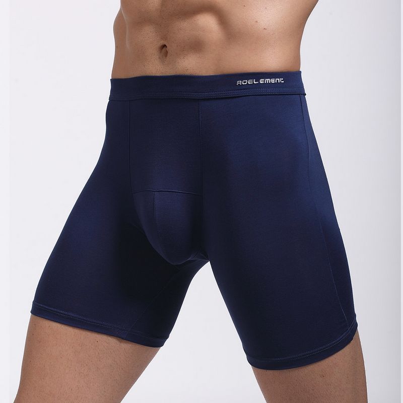 Men's Underwear Anti-wear Leg Sports Long Leg Underwear Men's Five-point Pants Boxers Running Long Quick-drying Boxers