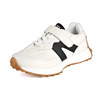 Children's sports shoes, footwear, small non-slip white shoes for boys, autumn, trend of season