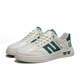 Flat bottomed low top board shoes, white shoes for men, leather covered men's shoes, new sports and casual trendy shoes