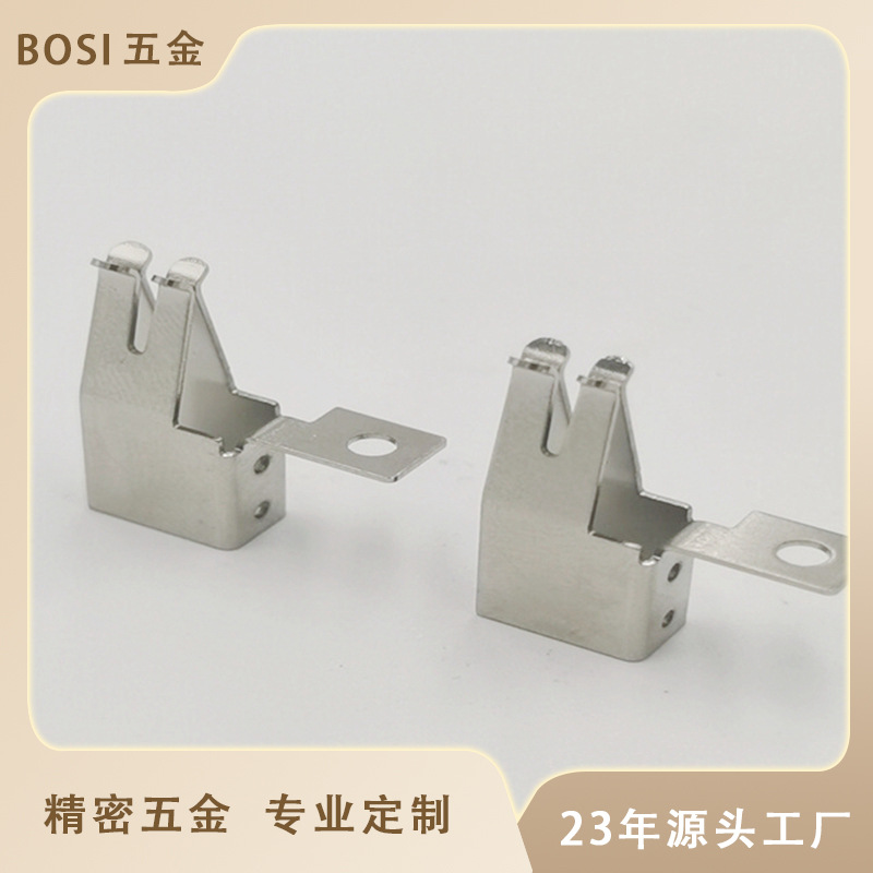 插座弹片微型机打样表面美观喷漆喷油电镀磷化处理弹簧片