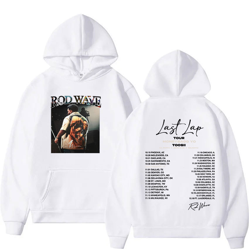 Rod Wave Last Lap Tour 2024 Album Hoodie Men Women Vintage F