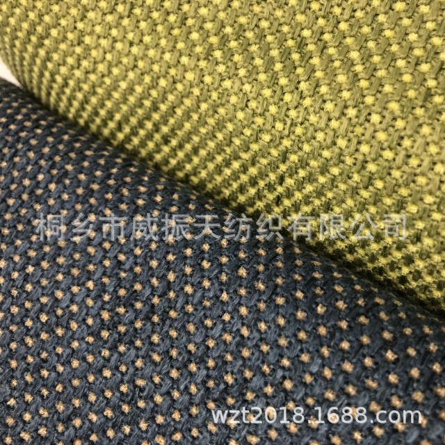 批发金属质感哑光双色点子欧美现代家具坐垫抱枕套沙发色织软装面