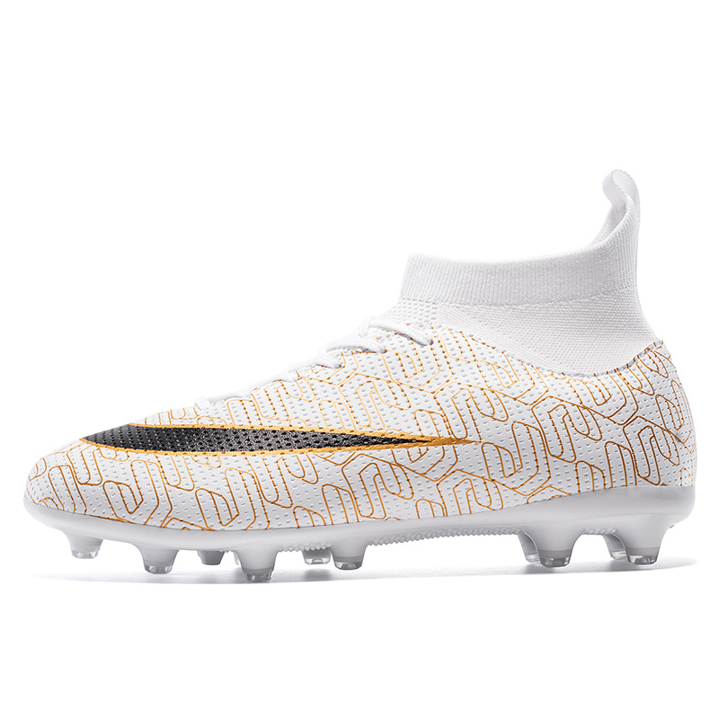 Nuevos zapatos de fútbol transfronterizos de clavos largos zapatos deportivos para niños zapatos de fútbol de entrenamiento juvenil botas de fútbol