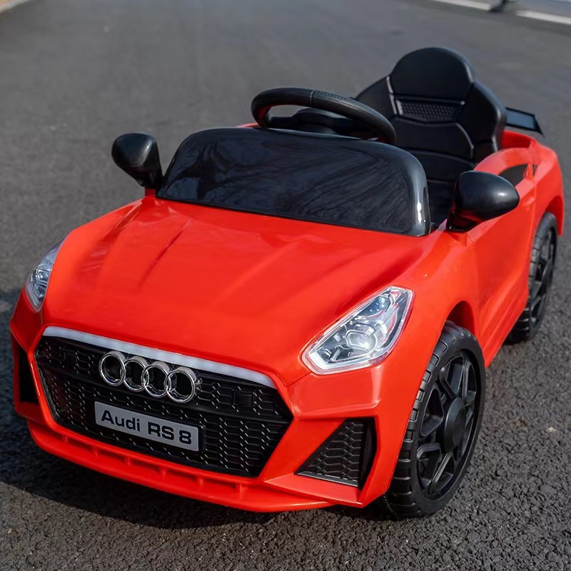 coche eléctrico para niños varones de doble tracción coche de juguete de control remoto para bebés se puede sentar coche de niños de balanceo coche eléctrico de cuatro ruedas