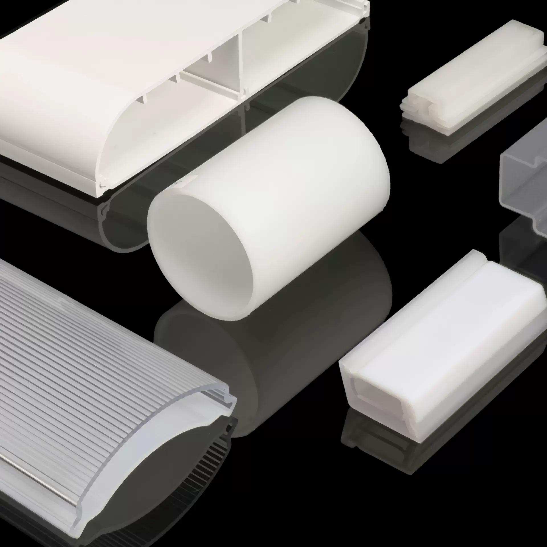 【挤出难 找迦南】PVC/PC/ABS/ASA/PE/PP塑料异型材挤出生产厂家