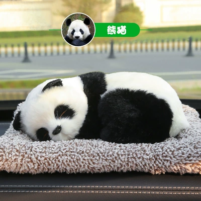 Car Dashboard Activated Car ornaments - giant-panda-large-size