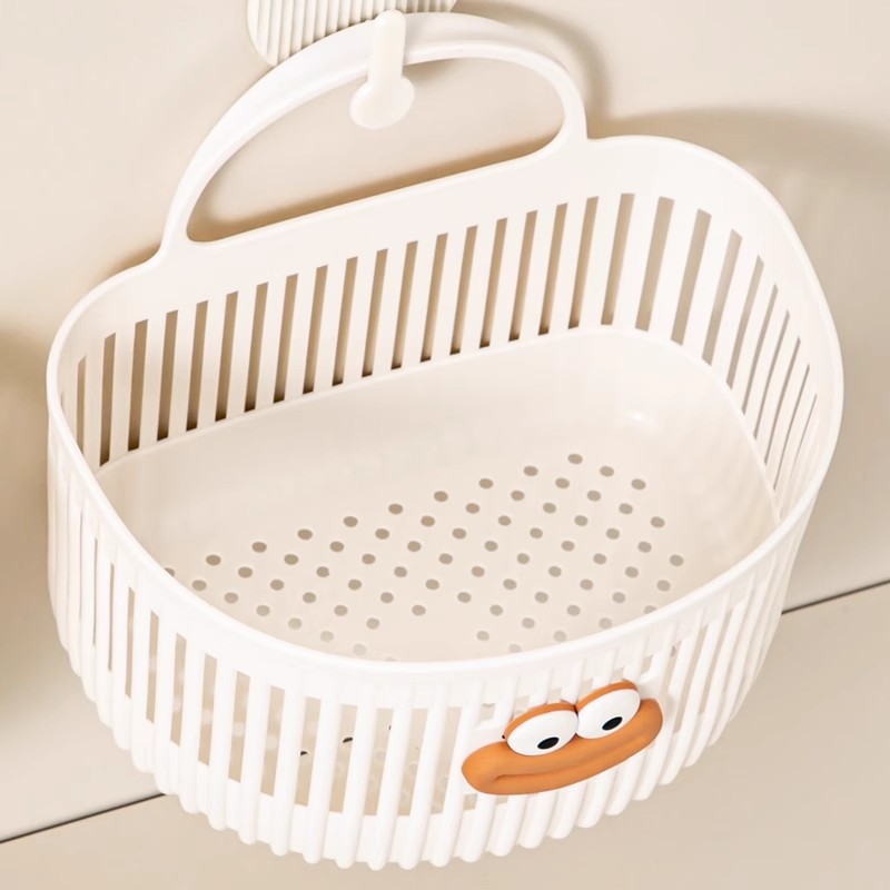 Cesta colgante pequeña multifuncional, baño, baño, toalla de lavado de cara desechada, canasta de almacenamiento, dormitorio de cocina, canasta colgante de pared junto a la cama image 4