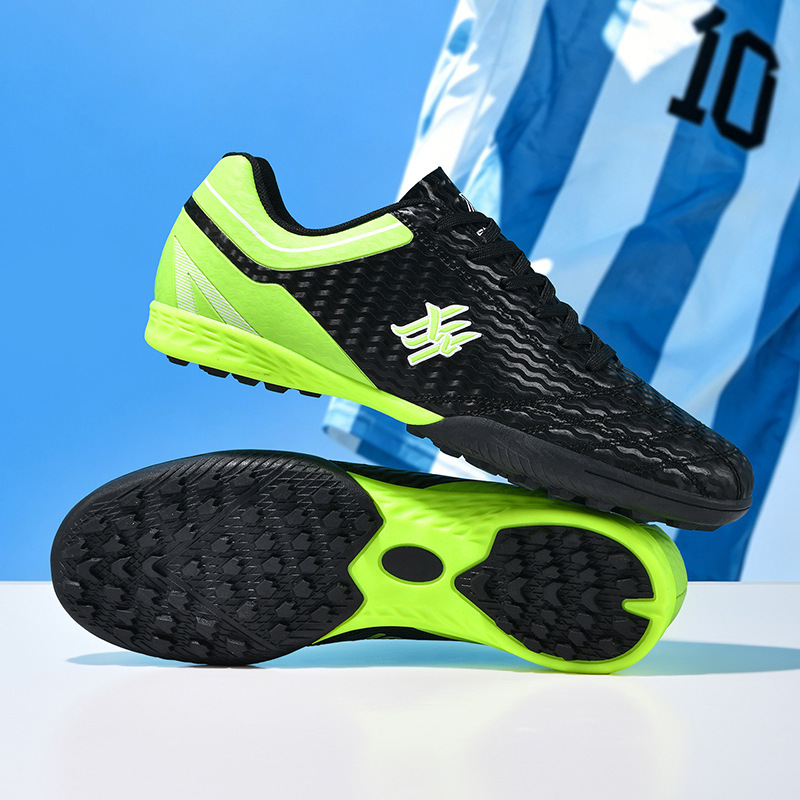 Zapatillas de Fútbol de Corte Bajo de TPU y Goma Ligeras para Césped Natural y Artificial image 10