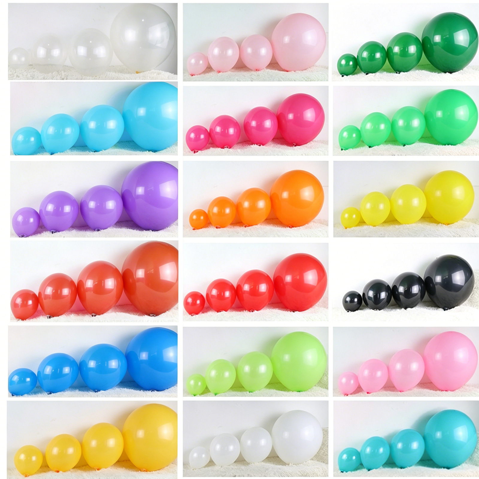 Globo engrosado globo mate globo de látex set personalizado globo de dopamina decoración globo de color