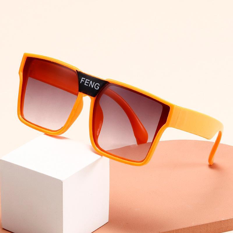 Children's square fashionable sunglasses
