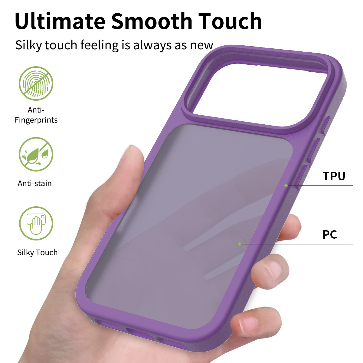 Nueva funda para teléfono Apple 18promax con tacto de piel, funda protectora para iPhone 17, carcasa anticaída, venta al por mayor