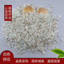 白石子枯山水造景装饰用水洗石园林庭院家装铺面景观美化造景石头