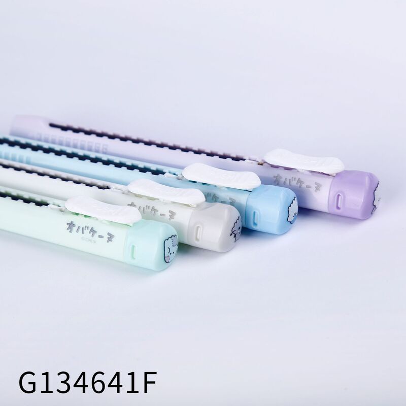 新世代のYouyouファミリーラバーキャット三角プッシュプル磁気ワイプ学生用、交換可能な芯できれいに拭き取れます|undefined