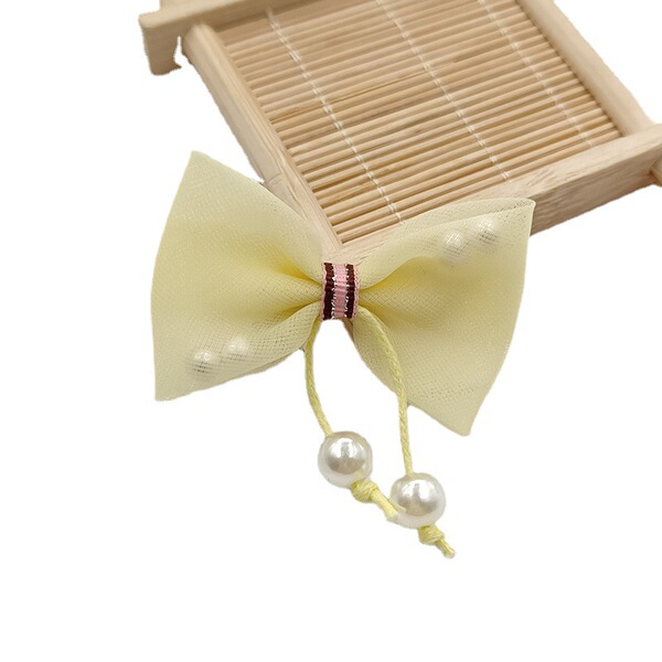 Pendant pearl with bow