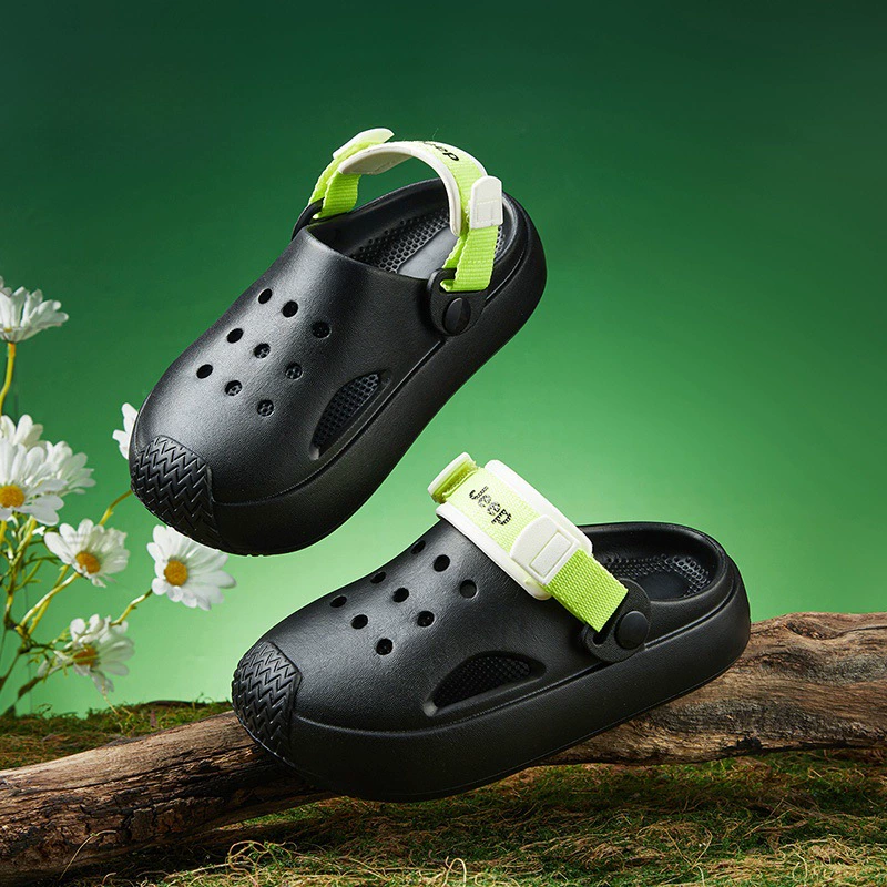 Jeep, children's slippers for boys, summer sandals, beach non-slip beach footwear, comfortable footwear, soft sole, family style