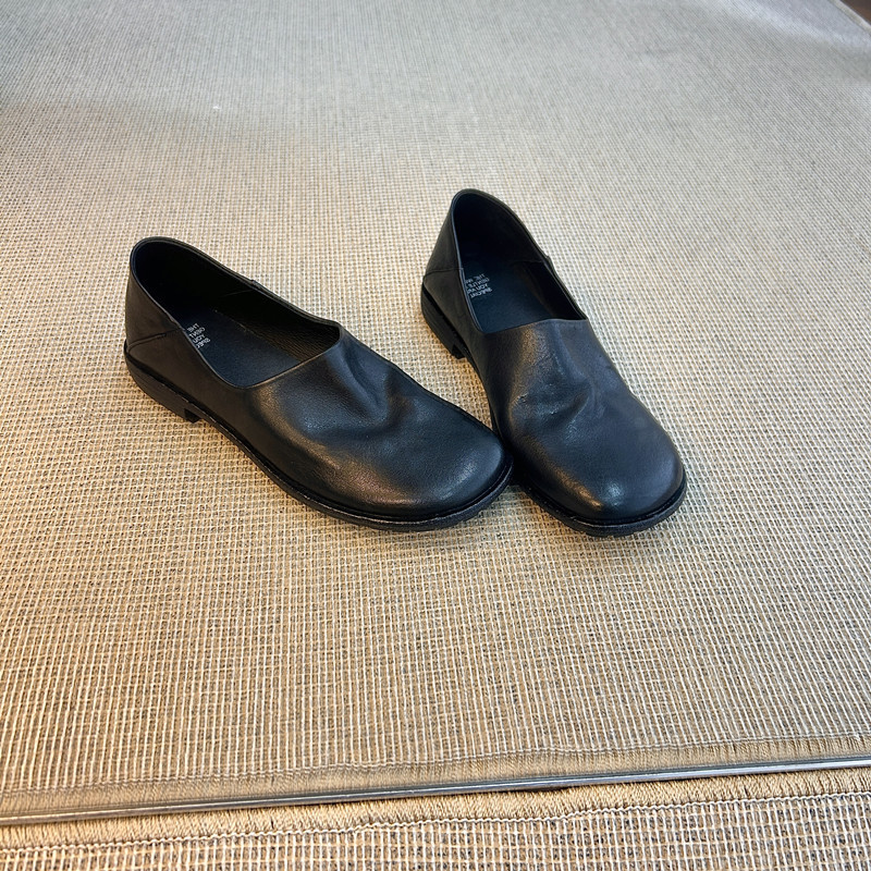 In stock~Super comfortable~Minimalist old money style loafers, genuine leather British style small leather shoes, comfortable flat shoes for women