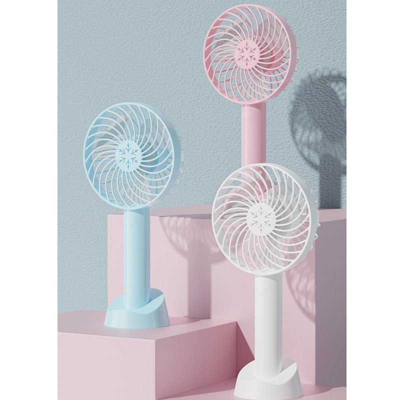 工廠新款手持小風扇USB充電靜音桌面小風扇便攜式迷你小風扇批發