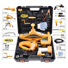 12V Electric Impact Wrench Kit Convenient Car SUV Tire Changer and Inflator 2T/3T Scissor Jack