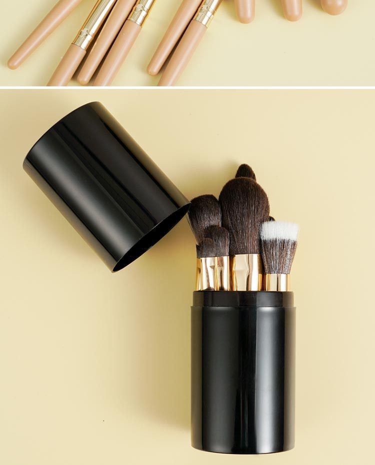 Cangzhou Mini 9-piece makeup brush set for beginners, portable travel brush, loose powder and contouring undefined