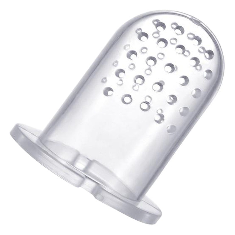 Directo de fábrica bebé mordida bolsa de malla fruta bolsa de malla de silicona nutrición mordida bolsa de malla de silicona pezón