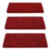 Red, rectangular