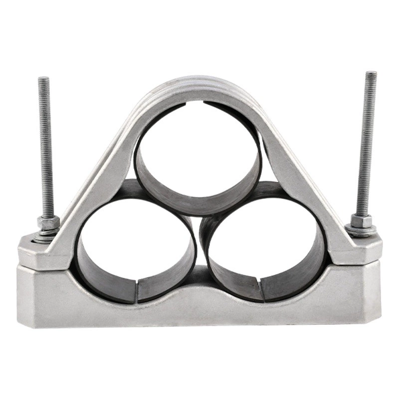 Кабельный зажим JGH из алюминиевого сплава для высоковольтных кабелей, одножильный и трехжильный, гибкий, из стекловолокна JGW, в наличии