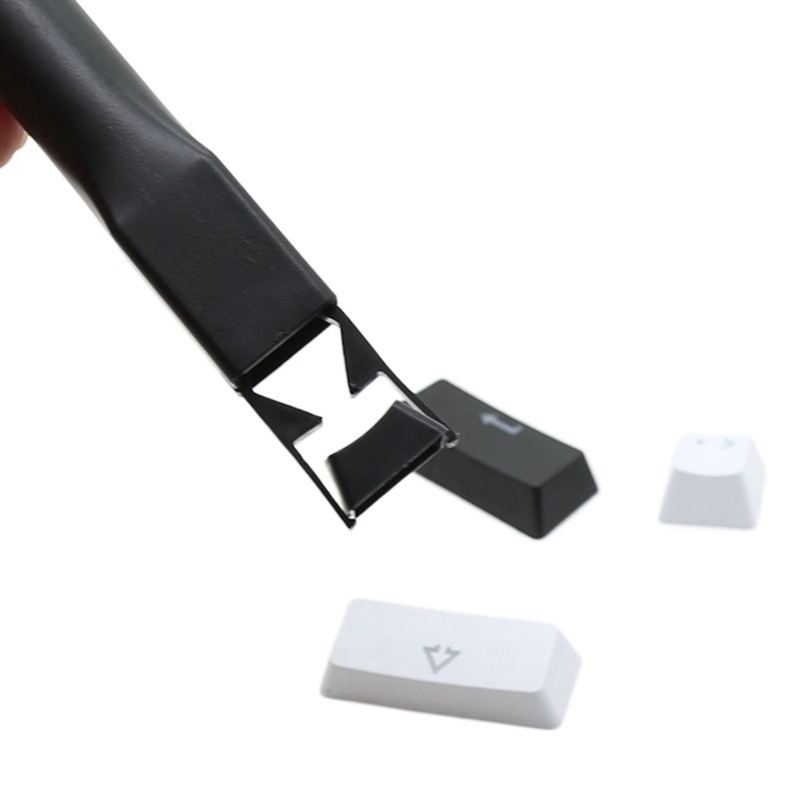 Tirador de llave de plástico alambre de acero tapa de llave extractor de llave desmontaje CIY extractor de eje teclado mecánico extractor de eje