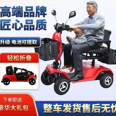 Qatlanan elektrik velosipedlər, Vehicle for Disabled People, Two-Seater