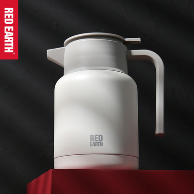 红地球保温壶男大容量家用便携暖水壶车载暖水壶304不锈钢热水瓶