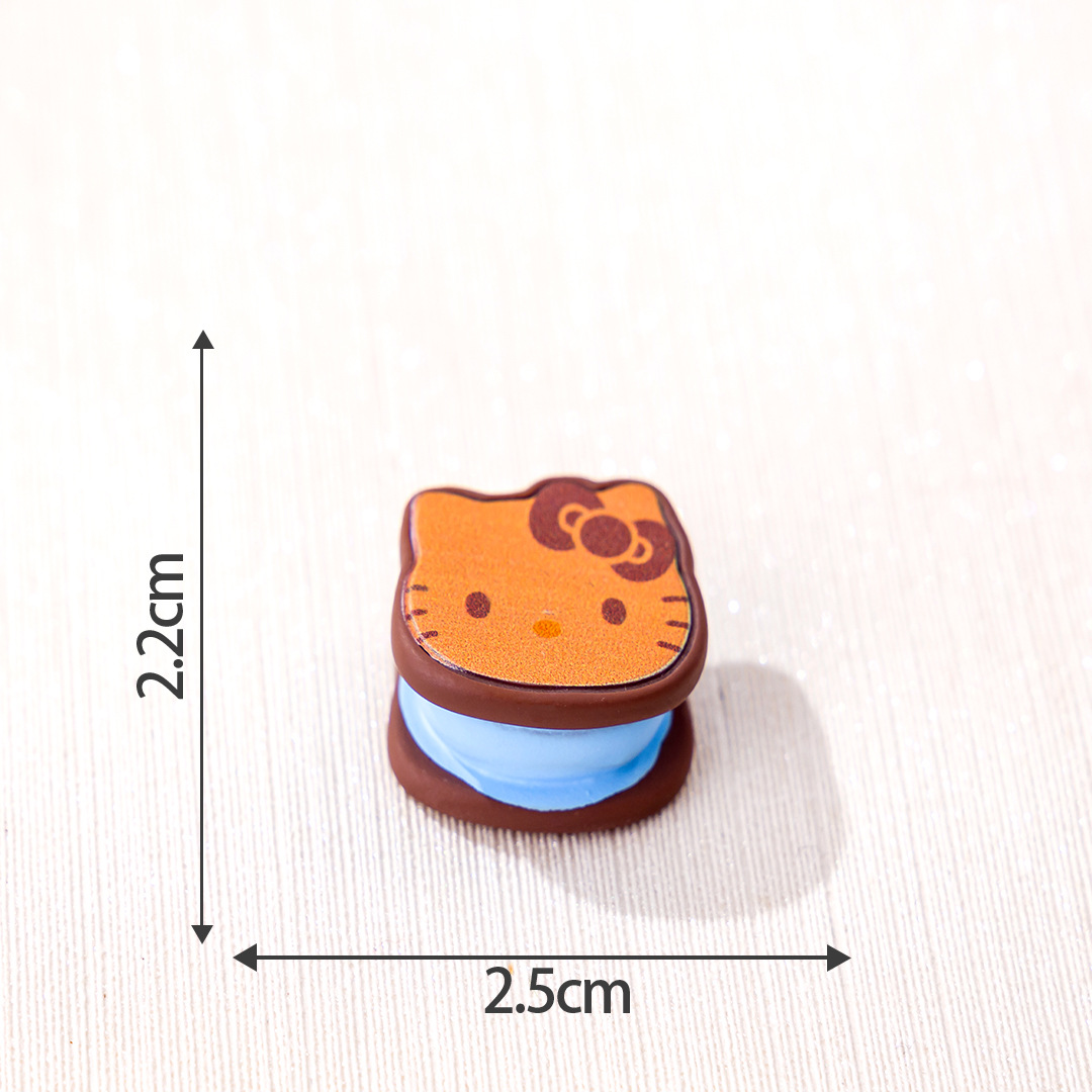 シミュレーションクリエイティブ漫画サンリオビスケット食游樹脂diy小物デスクトップ装飾品車載小物