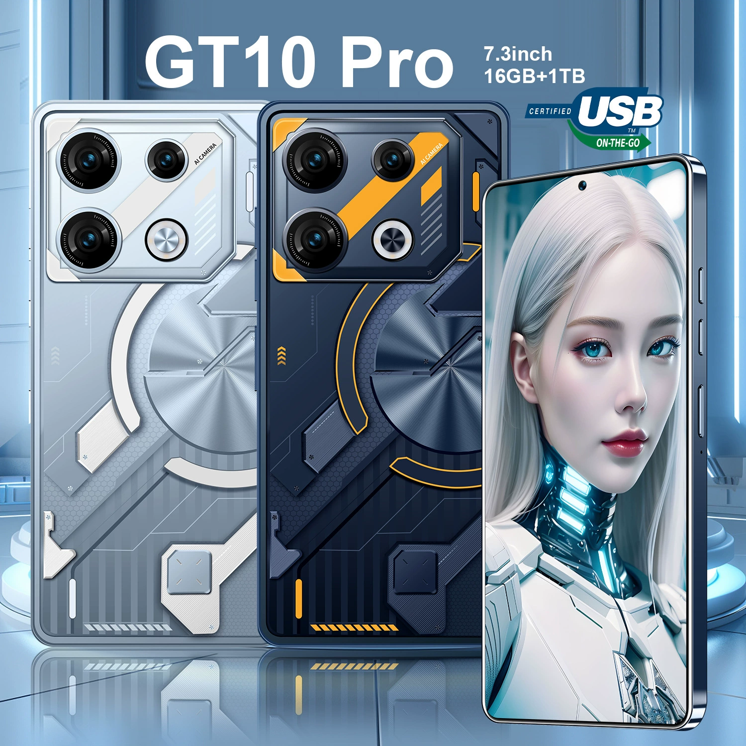 Hot-selling Ozon GT10PRO мобильный телефон все-в-одном, 16+1ТБ, Android смартфон