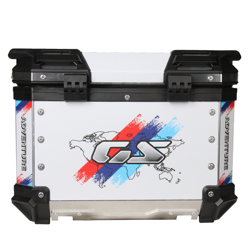 Baja trasera impermeable de motocicleta de aluminio, baja trasera de scooter, baja trasera de automóvil eléctrico