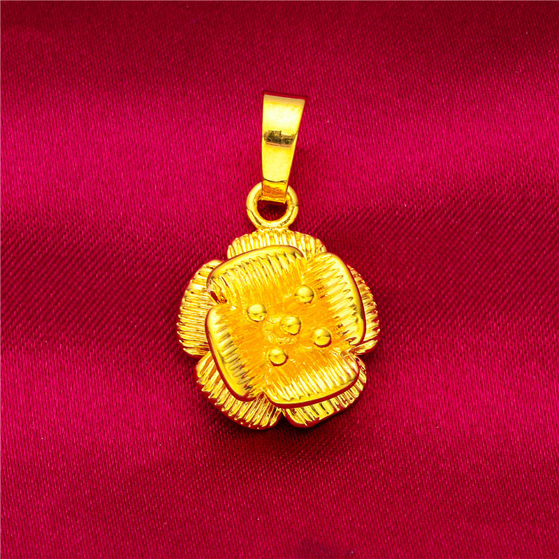 Pendant, 2 size, flowered