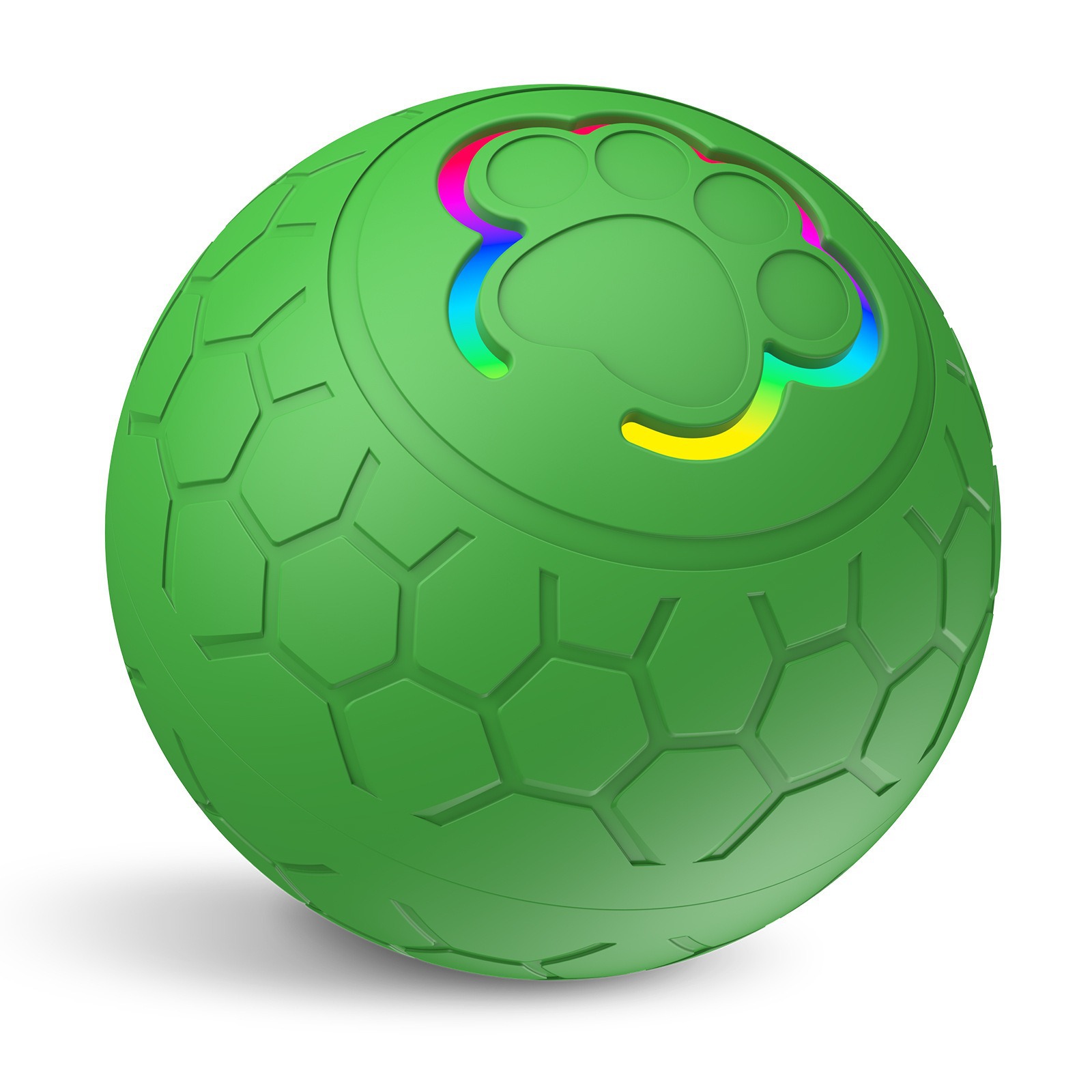 Juguete eléctrico para gatos: juguete interactivo con bola rodante inteligente para gatos y perros - Bola rebotadora luminosa