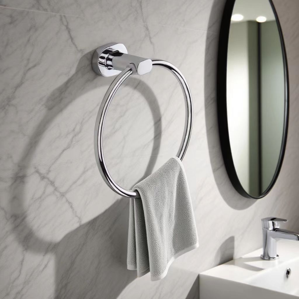 Transfronterizo especial para colgantes de baño de seis piezas de aleación de zinc toallas de papel gancho conjunto de toallas de baño