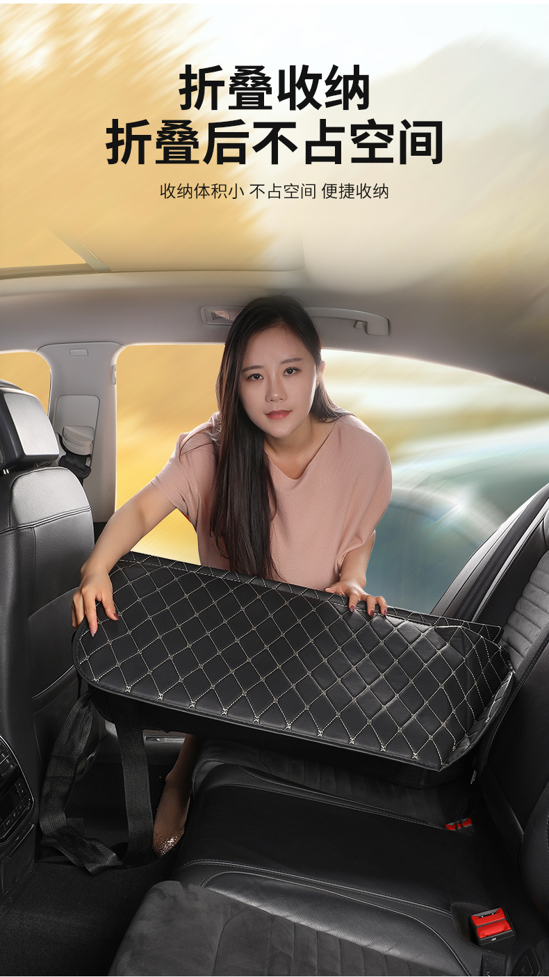 Car Rear Sleeping Mat Foldableable Portable Kidsren's Rear Seat Mattress Car Suv Free Inflatable Car Travel Bed