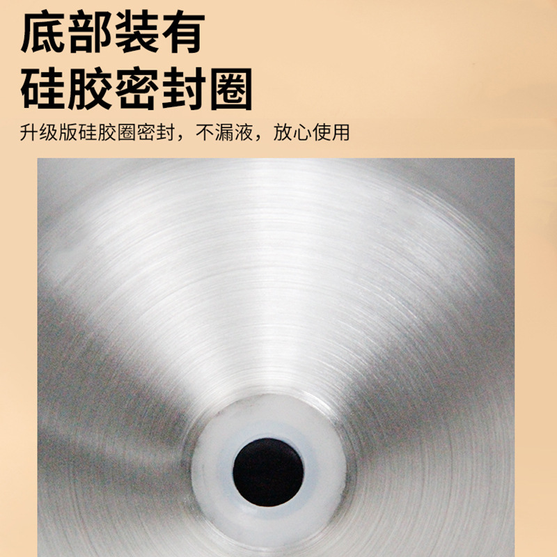 跨境FDA手持不锈钢面糊分离器纸杯蛋糕面糊漏斗搅拌器面糊分配器|undefined