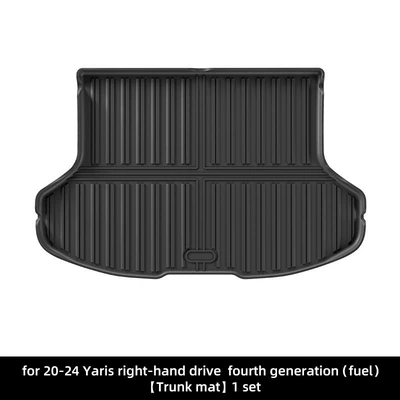 for 20-24 Toyota Yaris: Modelə uyğun ayaqaltı - 20-24-toyota-yaris-fourth-generation-right-hand-drive-fuel-tank-mat-indonesia