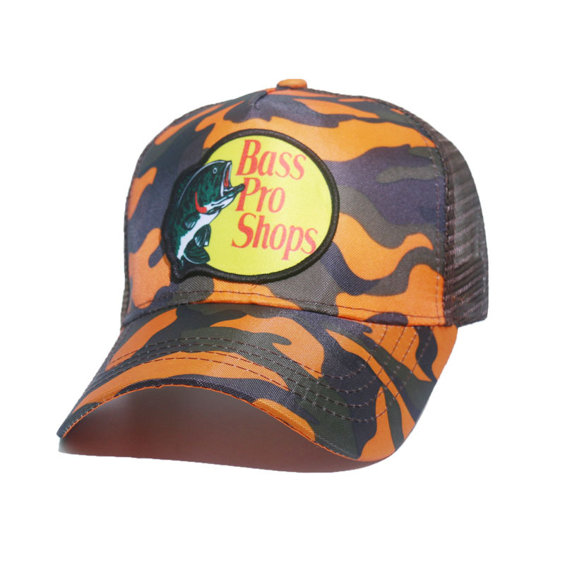 Cappello da baseball con animali Cappello con lingua d'anatra ricamato con ardiglione di pesce persico Cappello estivo per protezione solare in rete per animali da cartone animato per uomo e donna_voghion.com