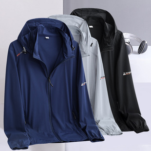 Skin Clothing Men's 2025 New Summer Thin Breathable Anti-ultraviolet Fishing UPF50 Ice Silk Quick-drying Sunscreen Suit