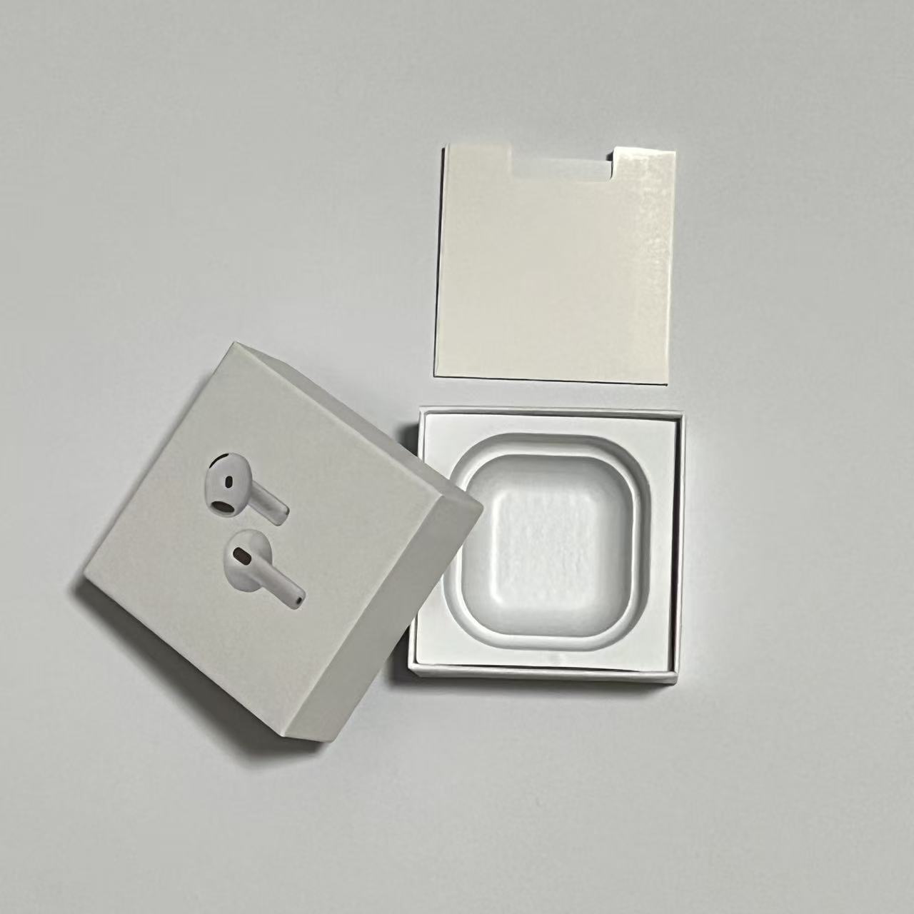 Caja de Embalaje para Audífonos Bluetooth de Cartón con Tapa y Base para Productos Digitales