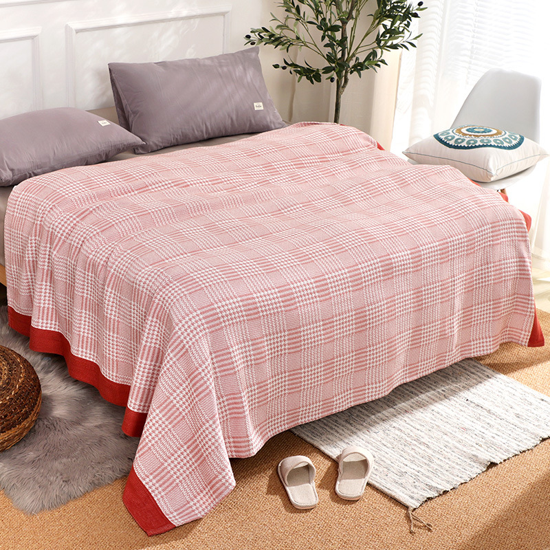 Four-layer gauze towel blanket in action