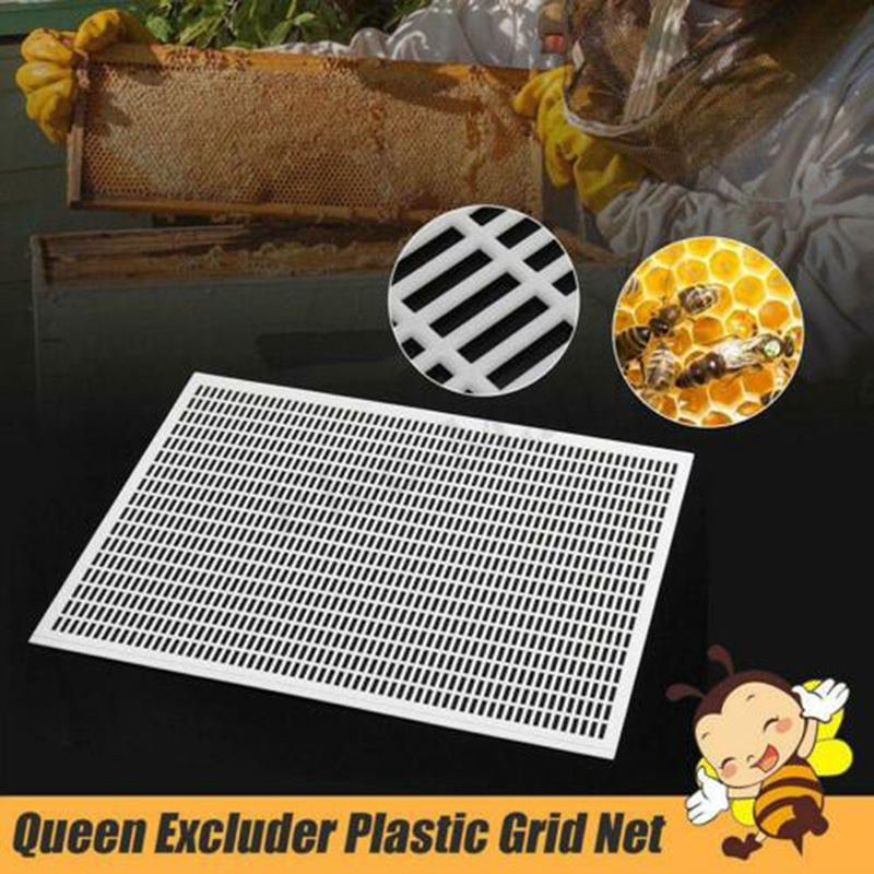 Beekeeping Tools White/Yellow Plastic Italian Bee Queen Bee Divider Board Beehive Partition 10 Frames Cuttable Queen Bee Divider