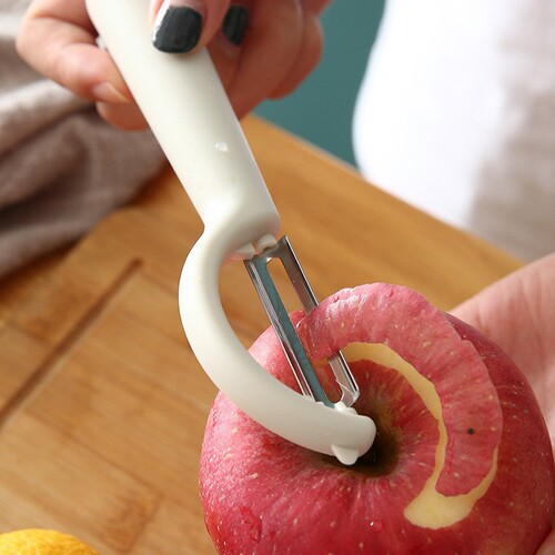 Peeling knife P type stainless steel fruit peeler vegetable kitchen multifunctional potato peeling knife artifact wholesale